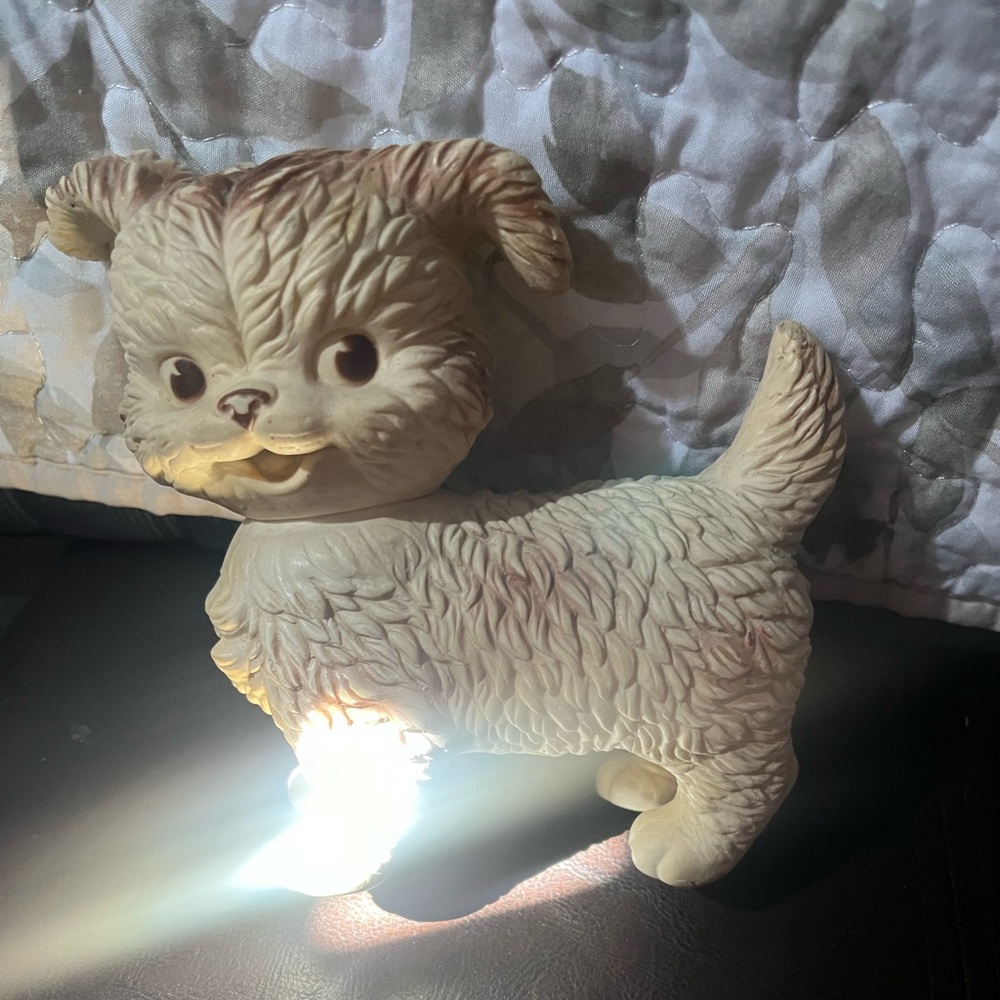 Vintage Edward Mobley Toy Dog Squeaky Squeeze Toy